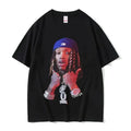 2026 Rapper K-King Von Graphic T Shirt Men's Hip Hop Gothic Fashion Short Sleeve T-shirts Oversized T-shirt Streetwear