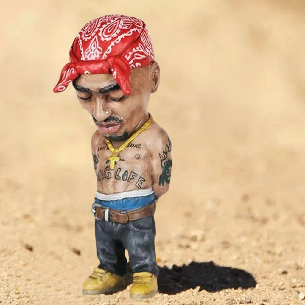 Hip Hop Legend Commemorative Resin Ornaments Tupac and Biggie statue Memorial Statue Crafts Characters Sculpture Home Decoration