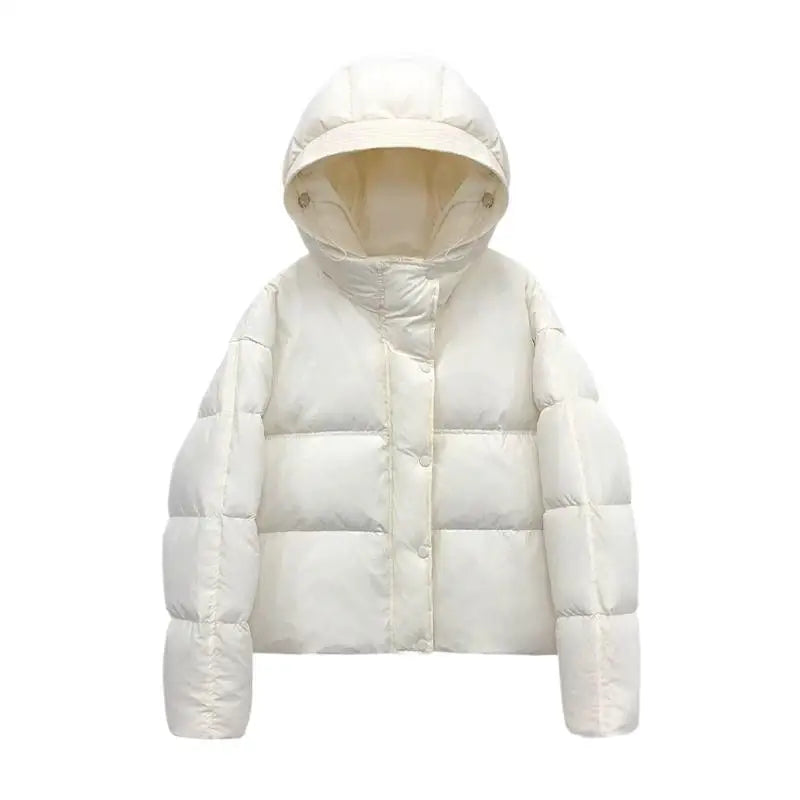 Hood puffer jacket