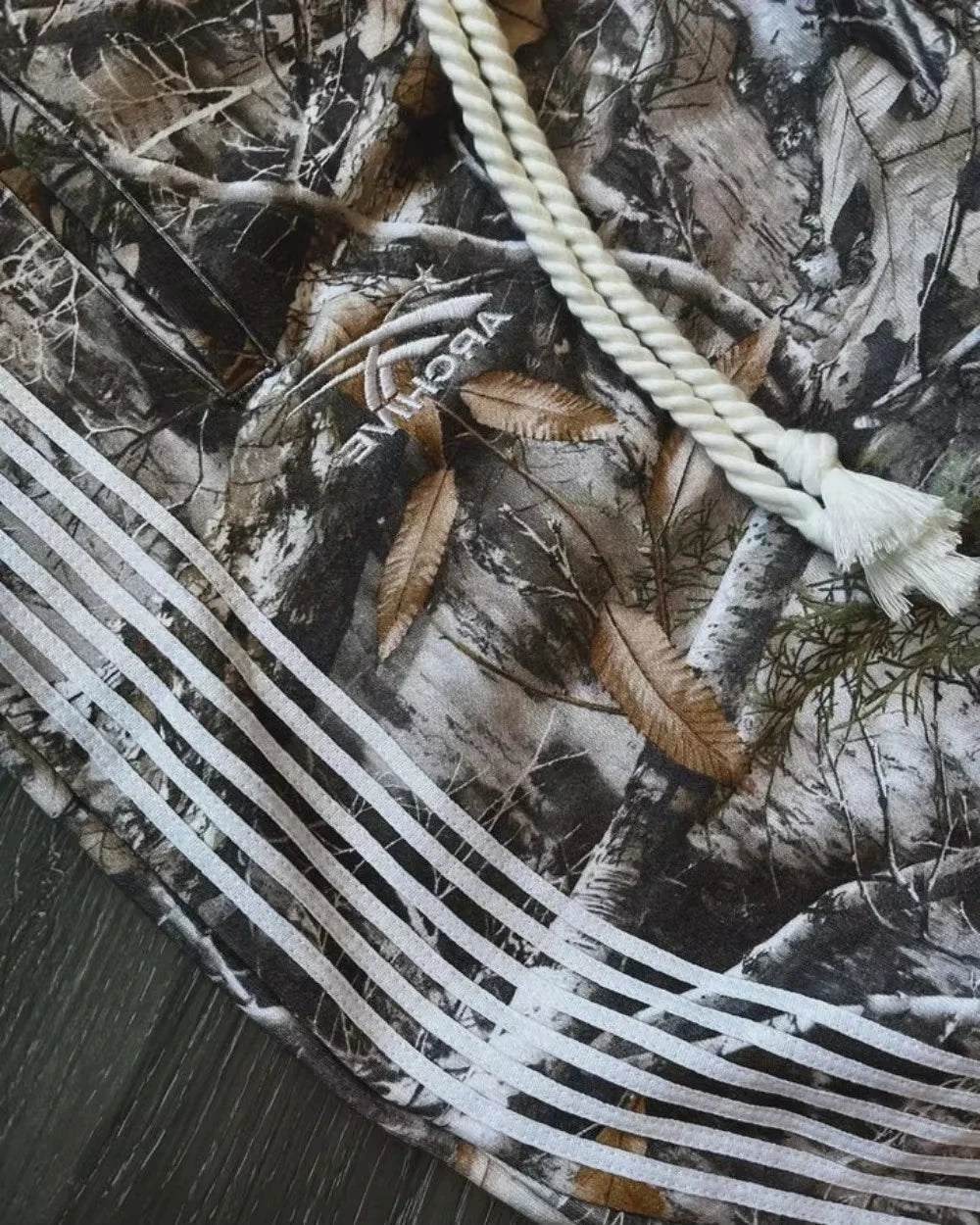 Real Tree Camo Track Pants – Side Stripe Streetwear Edition