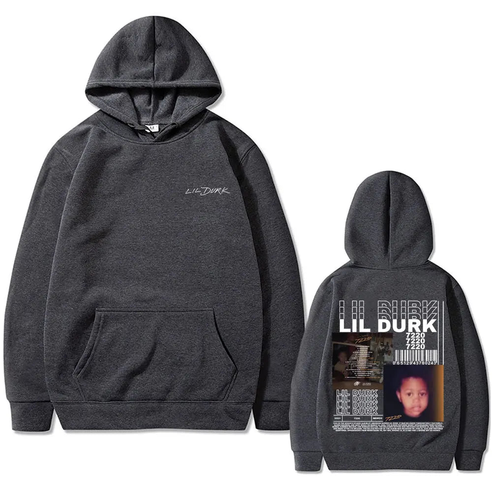 Hoodie Lil Durk Colección Exclusiva – Merch de Hip Hop Premium
