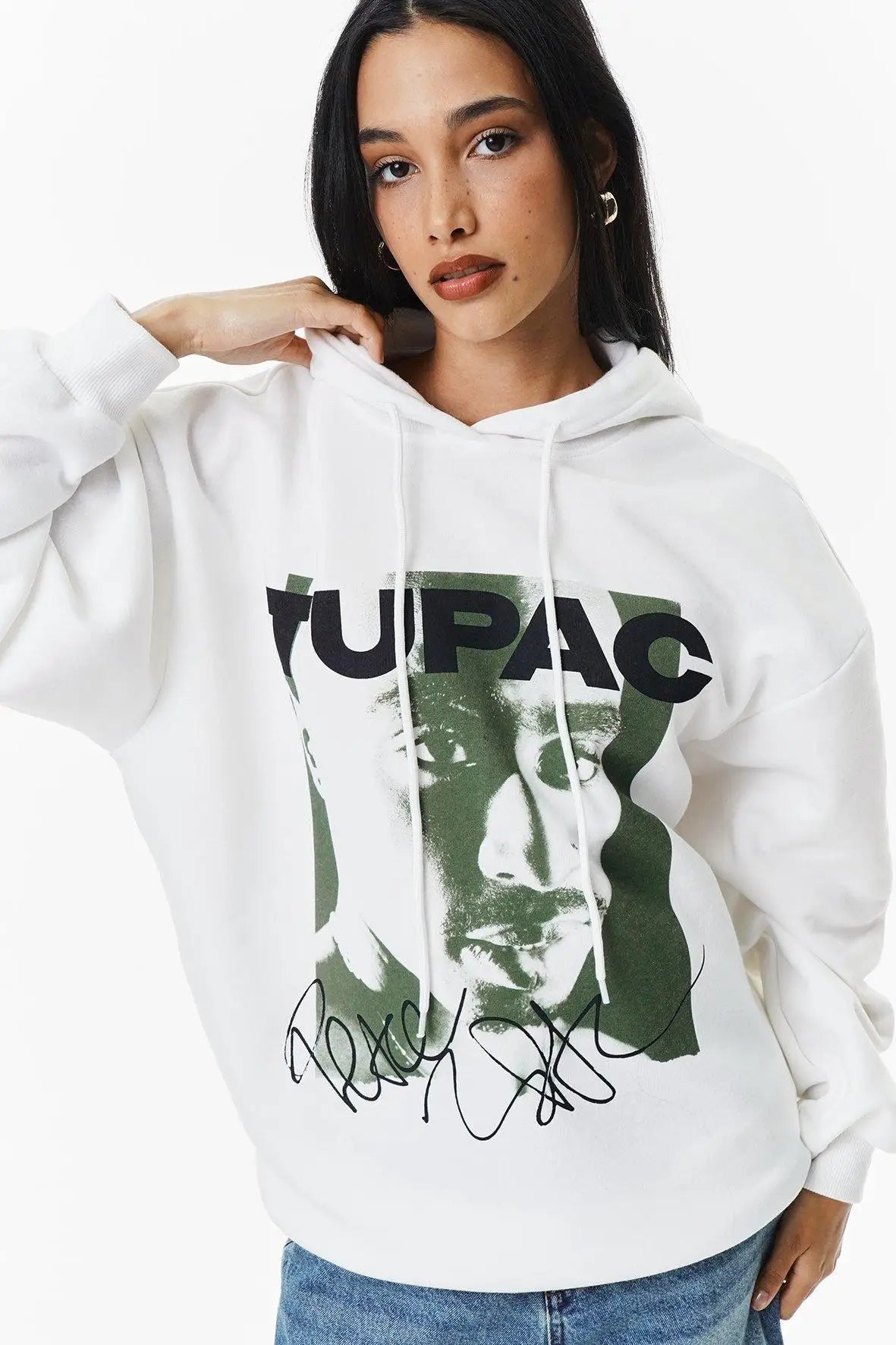 Tupac Sweater Tupac Oversized Hoodie Tupac Hoodies Men Women Thick Fleece Warm Clothing Pullover Long Sleeves Loose Sweatshirt