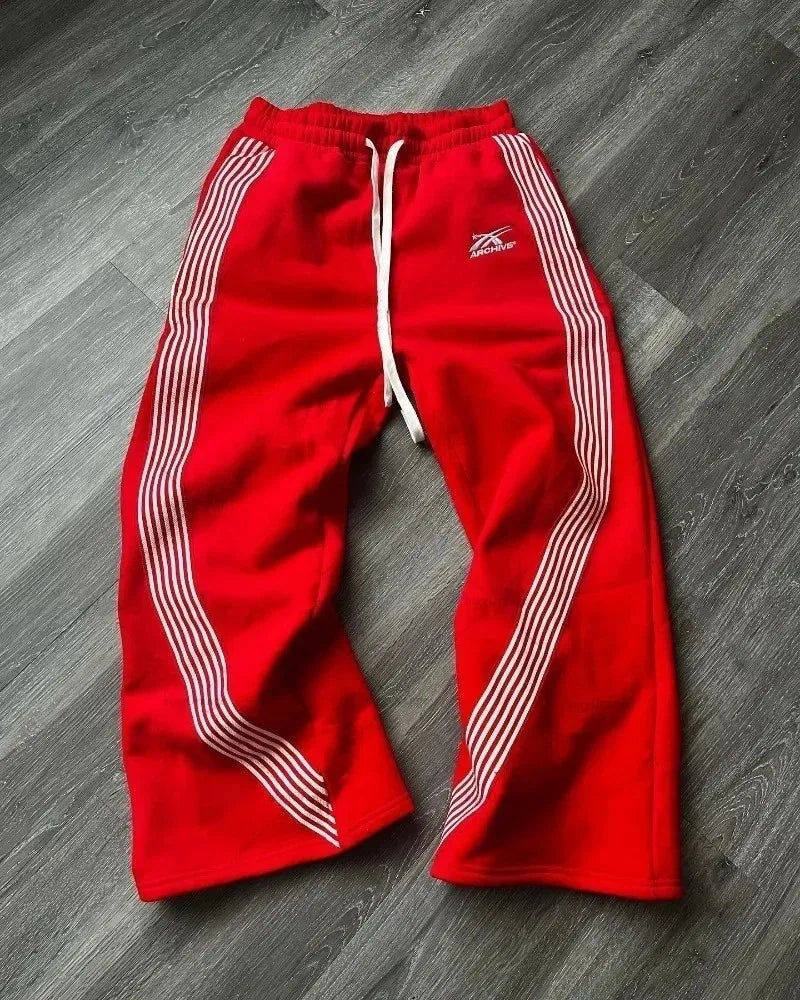 Real Tree Camo Track Pants – Side Stripe Streetwear Edition