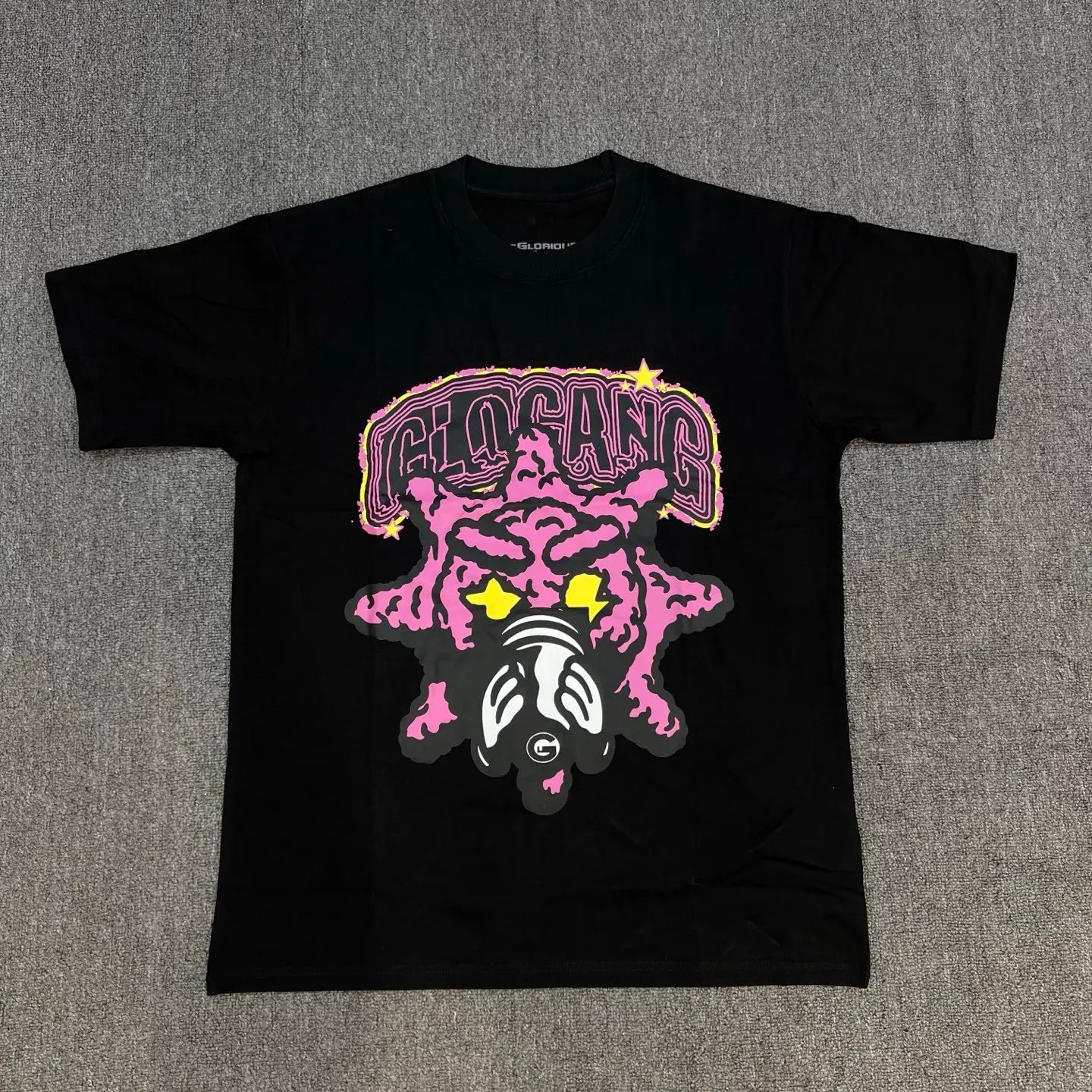 Glo Gang Casual Men's T-Shirt 100% Cotton Comfort Fit Streetwear Fashion Top