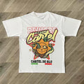 Premium Glo Gang Cotton T-Shirt With Stylish Print Streetwear Fashion Soft Fabric For Men And Women Summer Wear