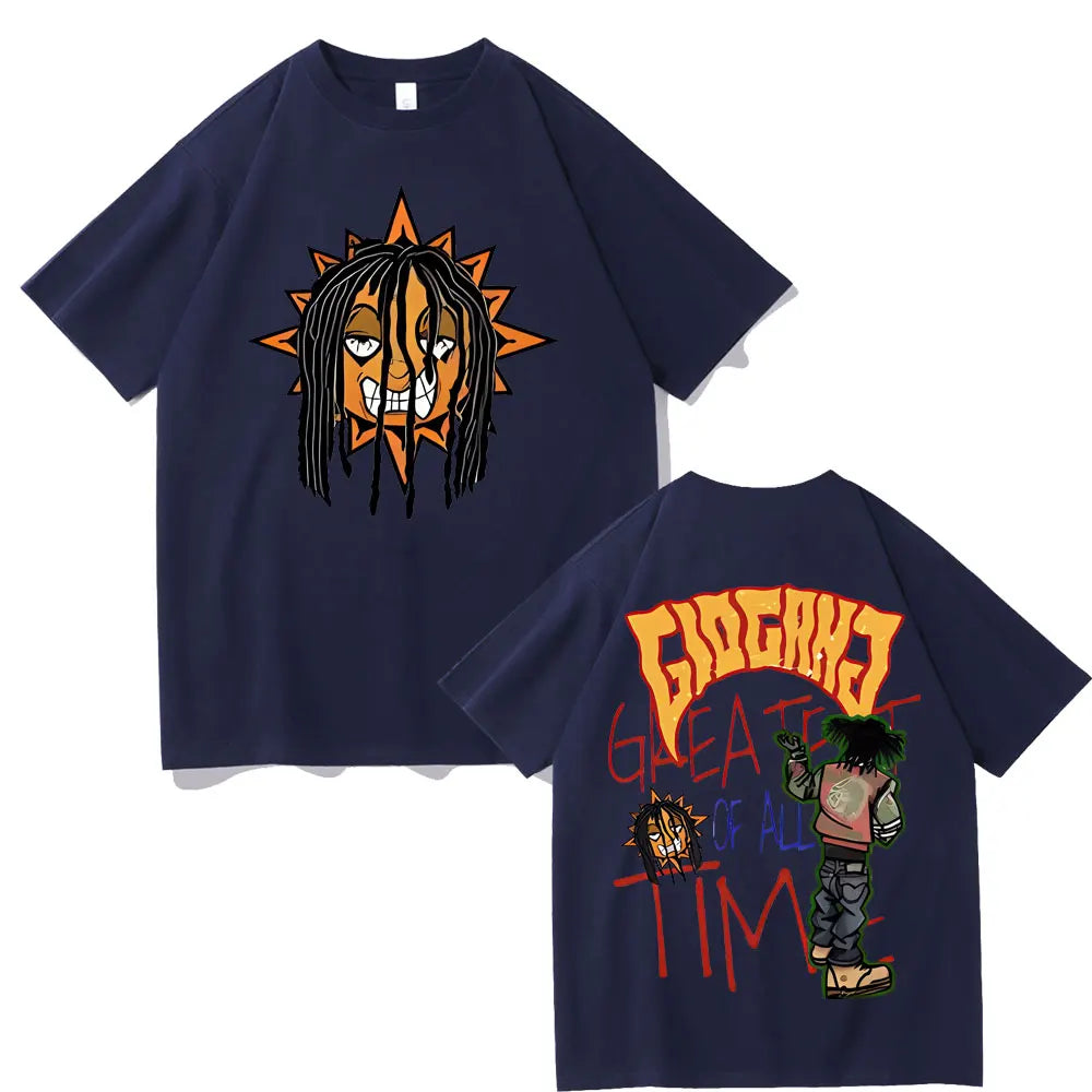 Rapper Chief Keef T-shirt Men Women Fashion Hip Hop T Shirt Oversized Short Sleeve Men's Casual Pure Cotton T-shirts Streetwear