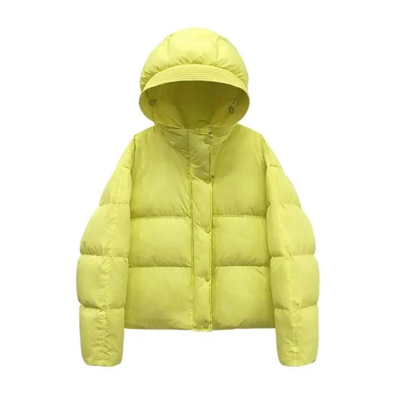 Hood puffer jacket