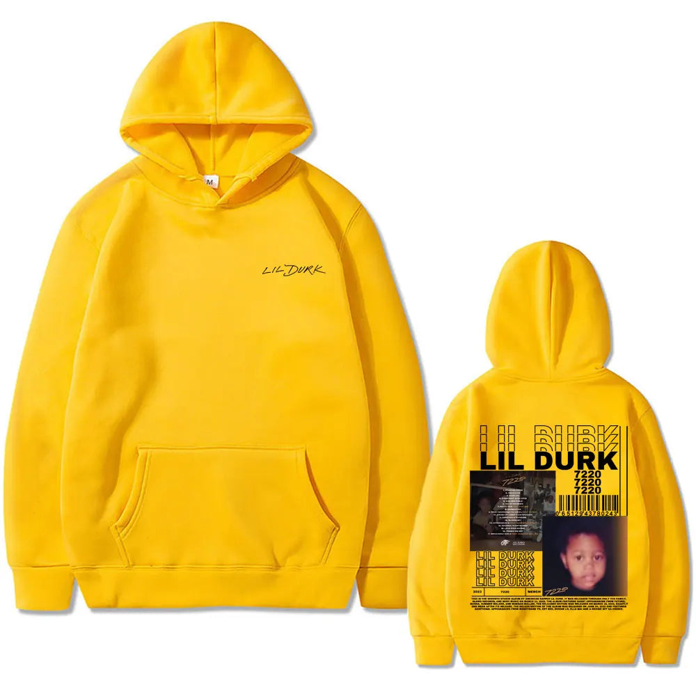 Hoodie Lil Durk Colección Exclusiva – Merch de Hip Hop Premium