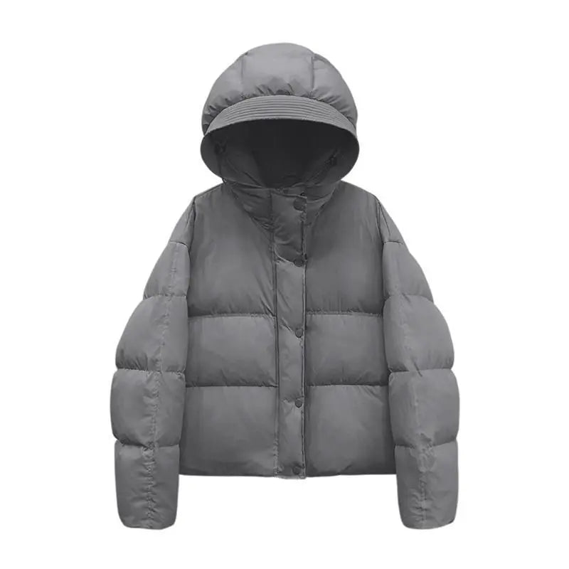 Hood puffer jacket