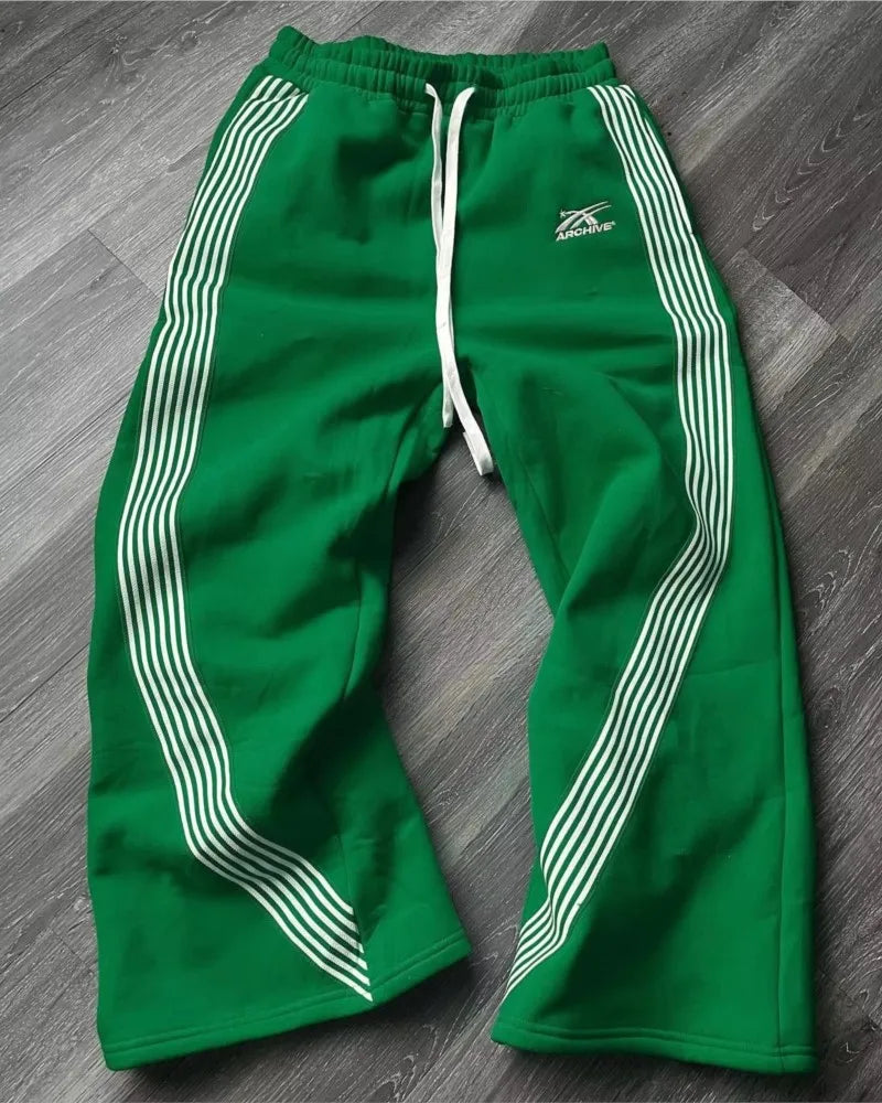 Real Tree Camo Track Pants – Side Stripe Streetwear Edition