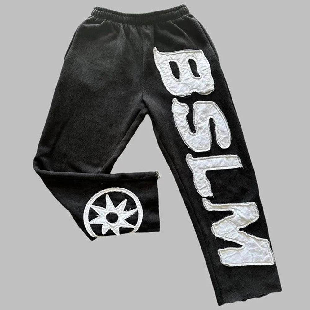 Streetwear Baggy Pants "BSLM" – Edición Edición Limitada