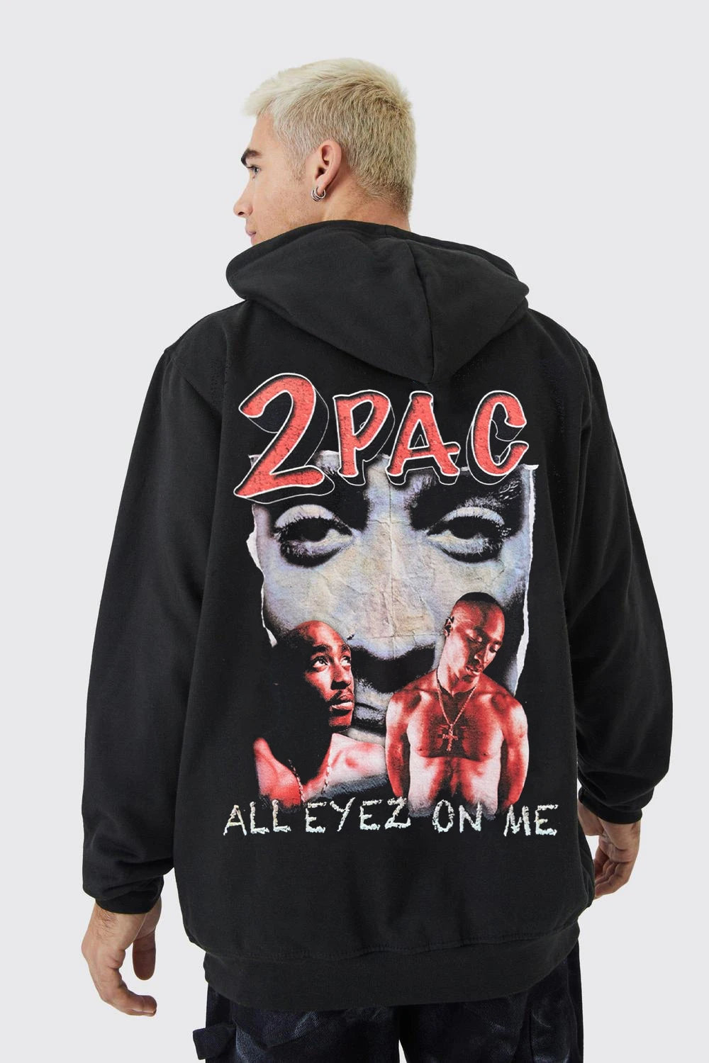 Tupac Sweater Tupac Oversized Hoodie Tupac Hoodies Men Women Thick Fleece Warm Clothing Pullover Long Sleeves Loose Sweatshirt