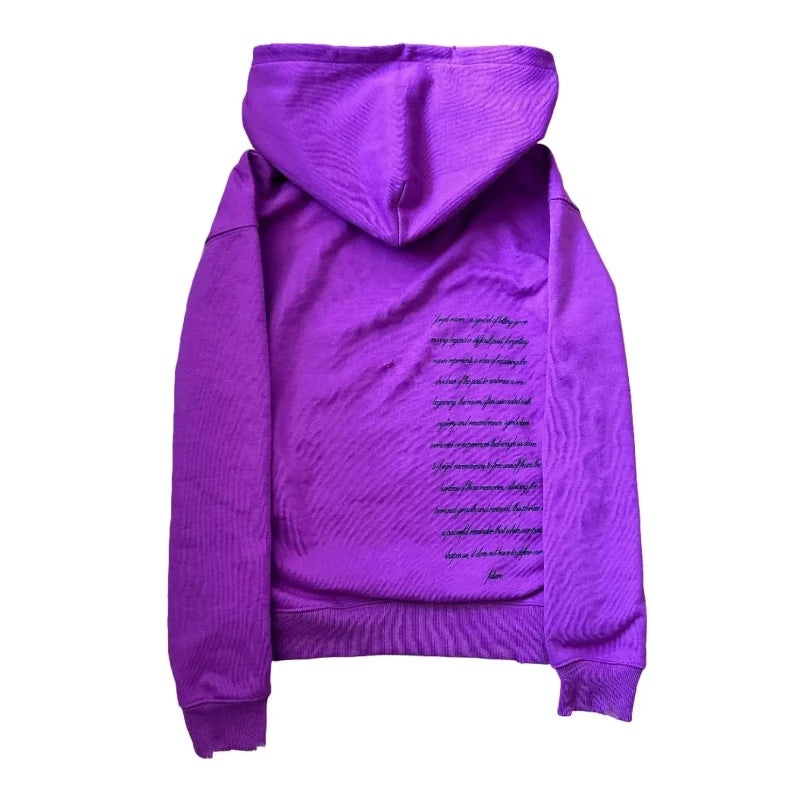 Love Me, Desire Me" Script Hoodie – Minimalist Aesthetic (Various Colors)