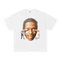 2025 Men's and Women's Asap Rocky American hip-hop retro print t-shirt fashion loose high street 100% cotton o-neck short sleeve