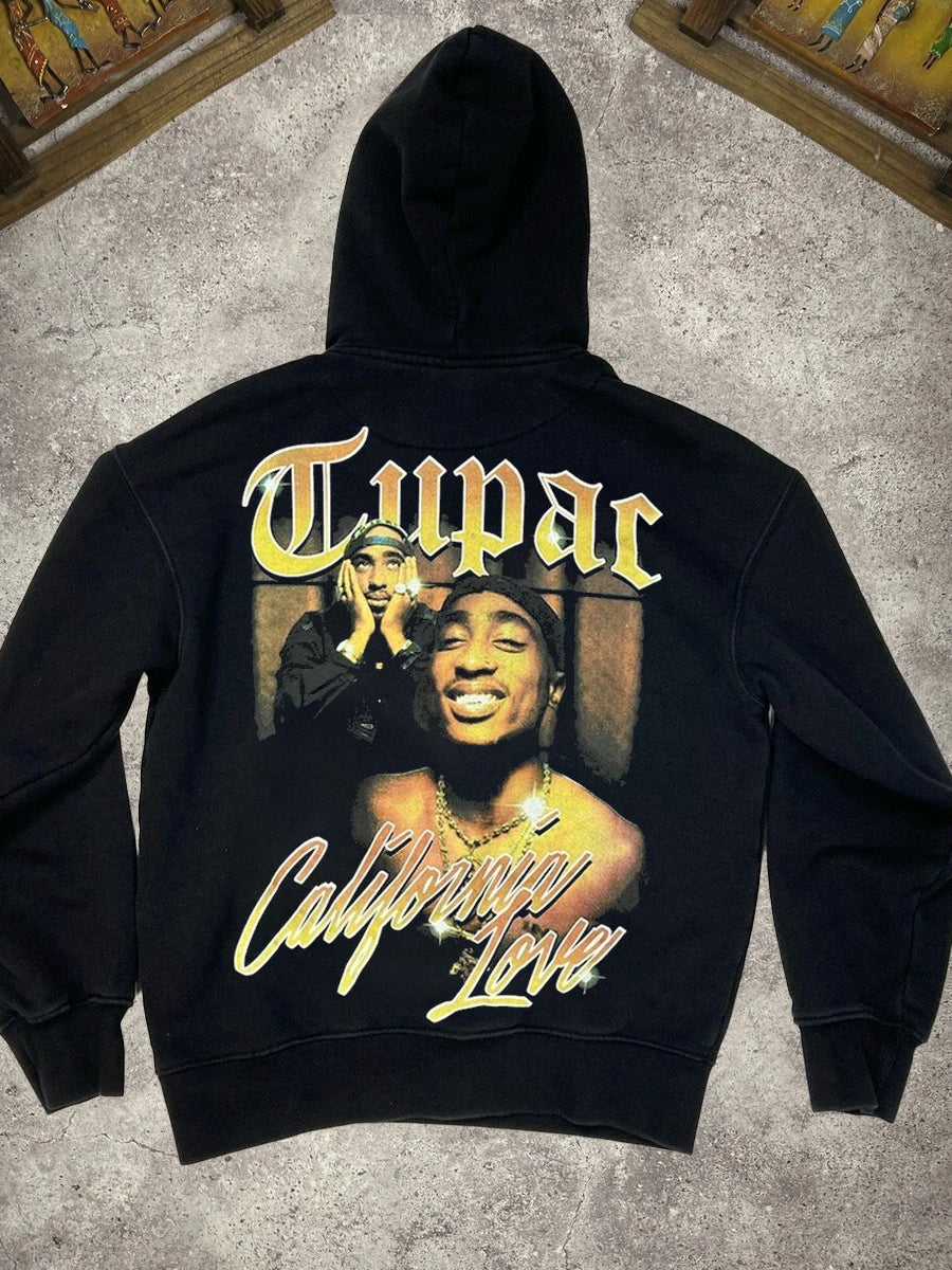 Tupac Sweater Tupac Oversized Hoodie Tupac Hoodies Men Women Thick Fleece Warm Clothing Pullover Long Sleeves Loose Sweatshirt