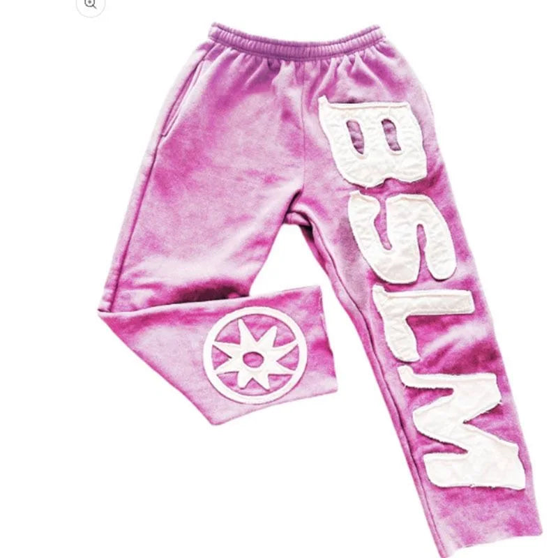 Streetwear Baggy Pants "BSLM" – Edición Edición Limitada
