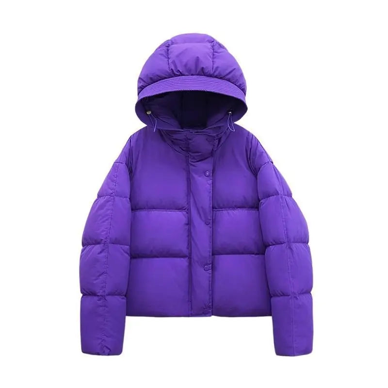 Hood puffer jacket